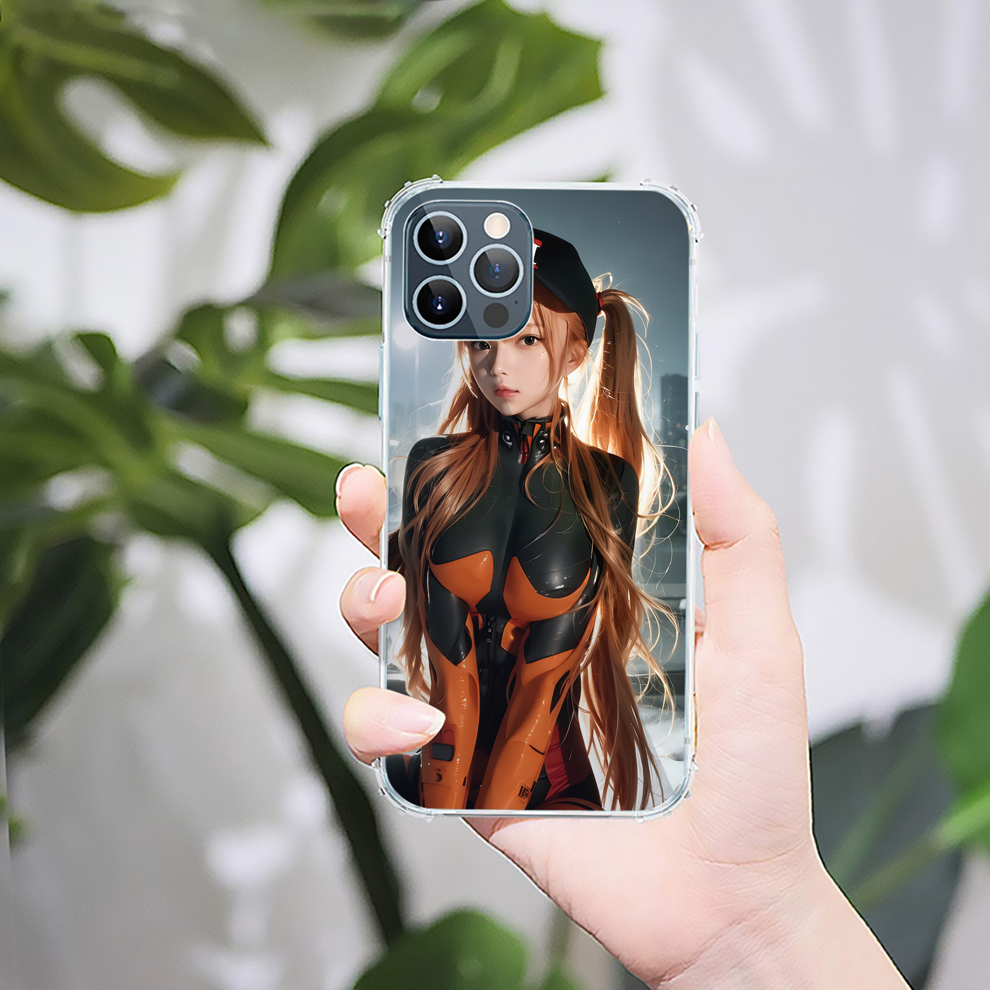 （画像用） EVA 新世紀エヴァンゲリオン 【iPhone 12シリーズ対応】透明スマホケース（クリアソフトケース）